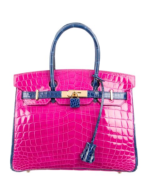 Hermes Birkin crocodile bag